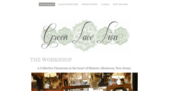 Desktop Screenshot of greenlacelion.com